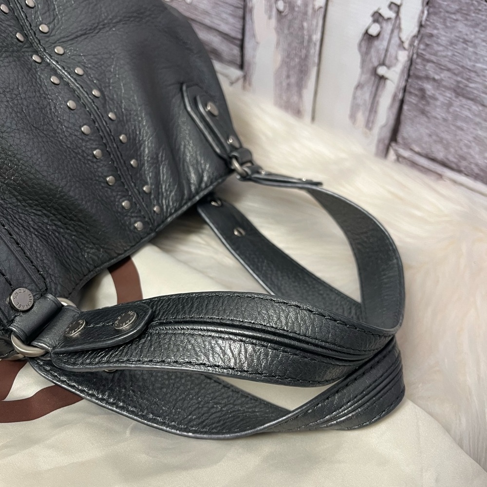 Michael Kors Silver Metallic Leather Astor Bag - Picture 6 of 8